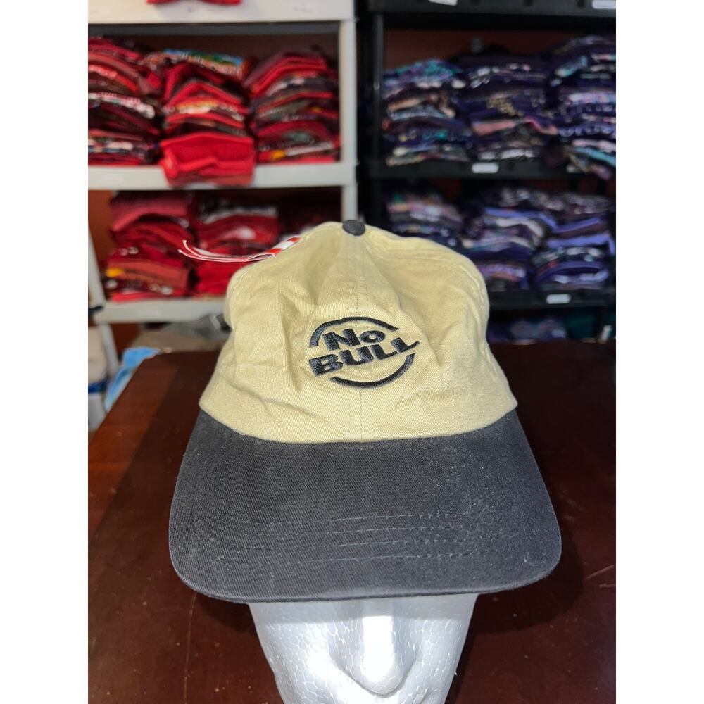 Vintage Winston Hat No Bull Cap Brown Headwear NWT 90s OS